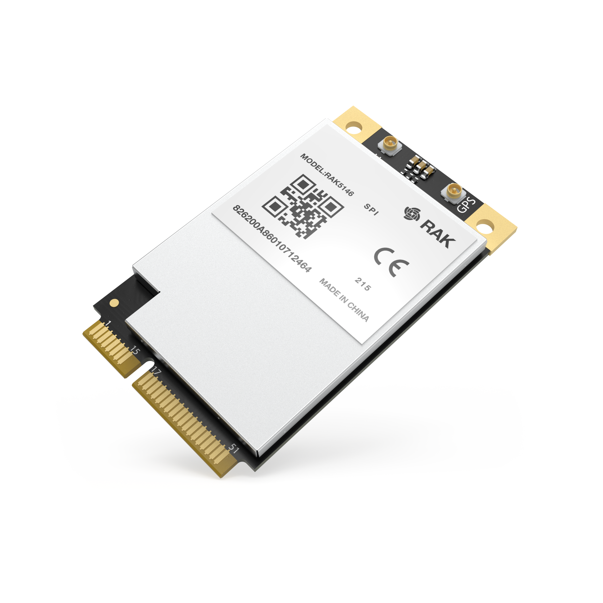 RAK5146 Concentrator GPS Module for LoRaWAN | SX1303 Industrial