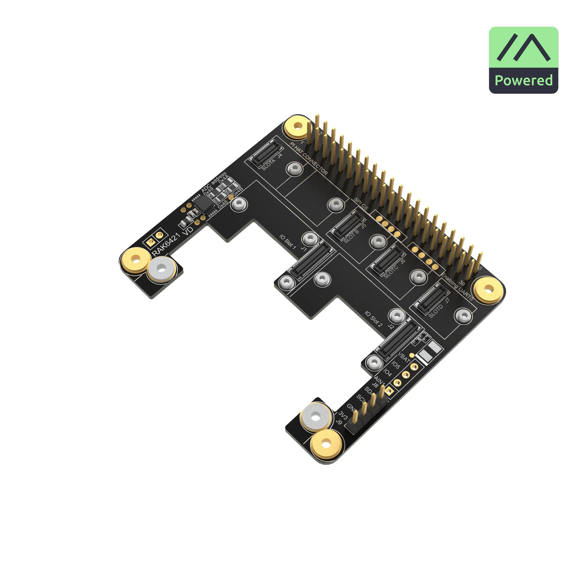 Meshtastic Raspberry Pi HAT for Gateway & High-Power Nodes | RAK6421
