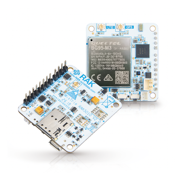 RAK5010:  WisTrio NB-IoT Tracker Pro Quectel BG95-M3