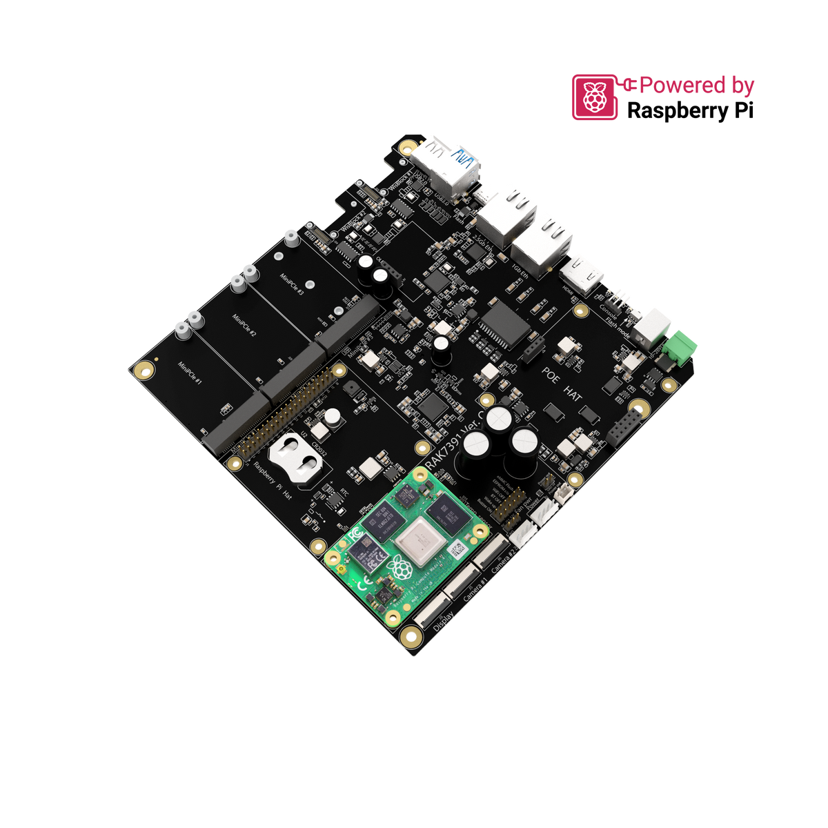 Mini-ITX Raspberry Pi CM4 Carrier Board | RAK7391
