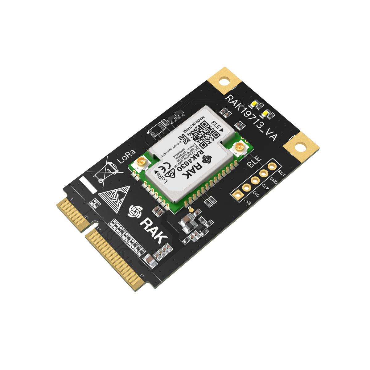 RAK19713 Mini PCIe LoRaWAN Module (SX1262) for Linux, CM4