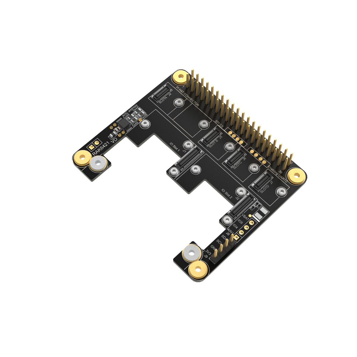 Modular Raspberry Pi Hat Adapter Board | RAK6421
