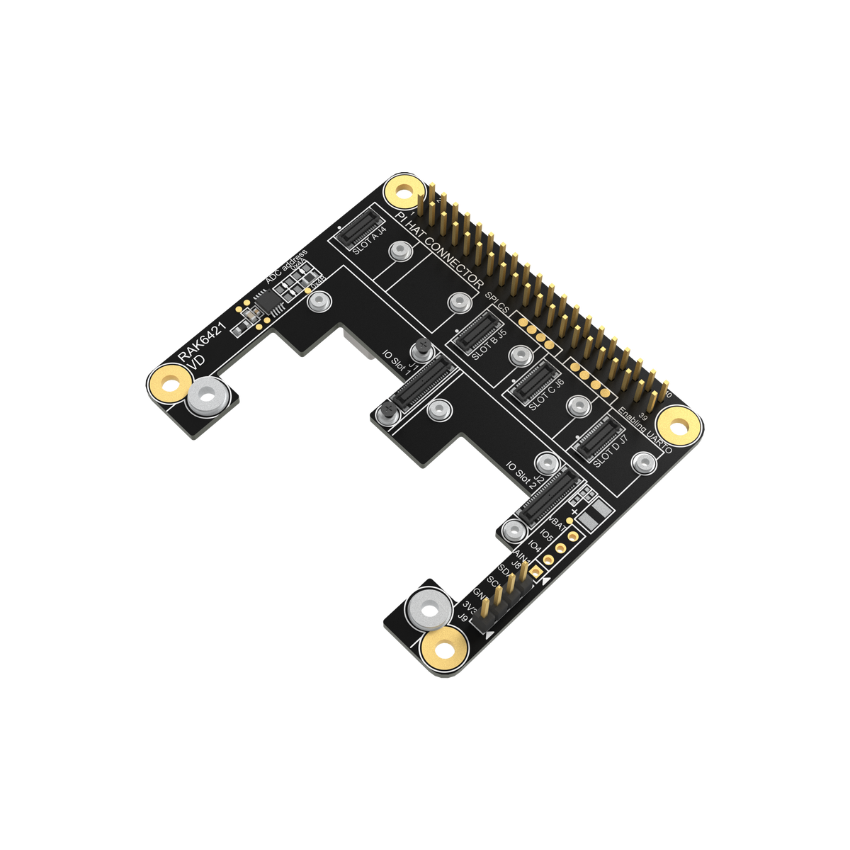 Modular Raspberry Pi Hat Adapter Board | RAK6421
