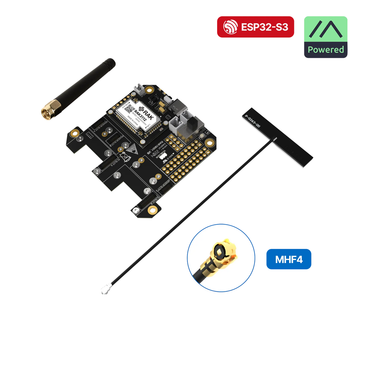 WisMesh RAK3312 Meshtastic Starter Kit with ESP32-S3 LoRa SX1262