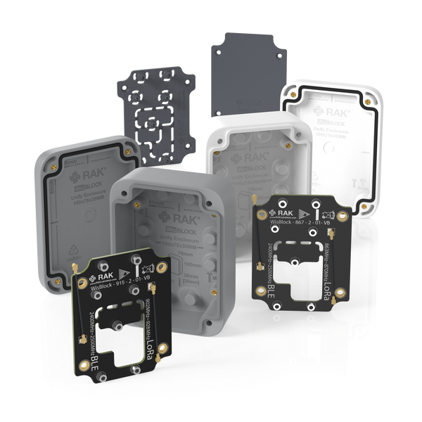 WisBlock Weatherproof Enclosure - Unify Outdoor IP67 Iot Enclosure 100*75*38