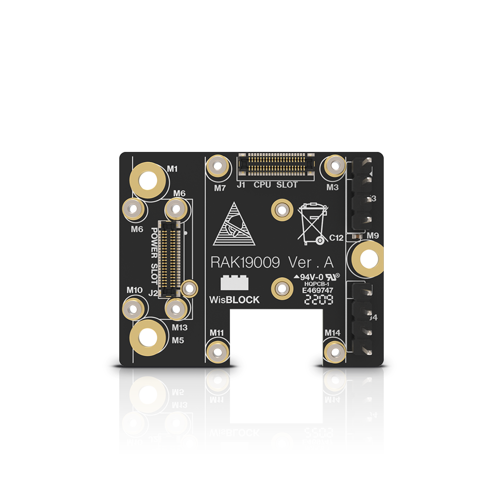 Mini Base Board with Power Slot | 2 Slot Base Board | RAK19009