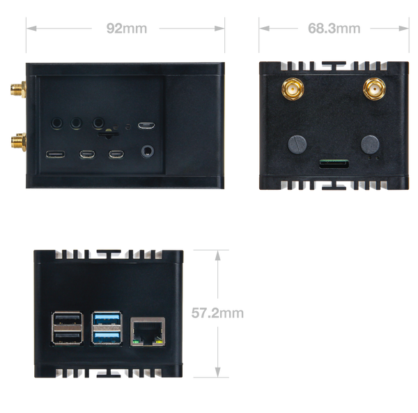 WisGate Developer D4 / D4+ / D4P | RAK7244 / RAK7244C / RAK7244P | Gateway for LoRaWAN