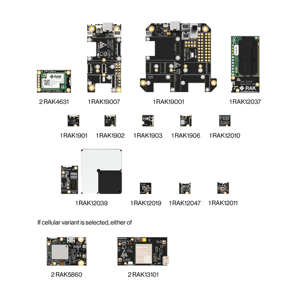 Environment Sensor Kit for LoRaWAN, NB-IoT and LTE-M