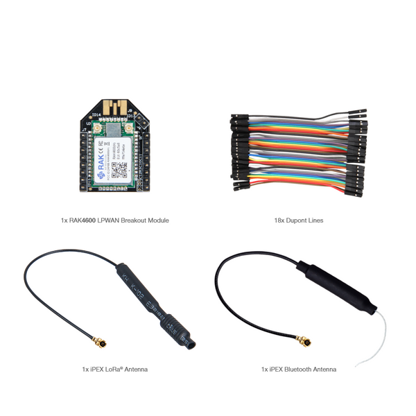 Package Inclusions of RAK4600 LPWAN Breakout Module
