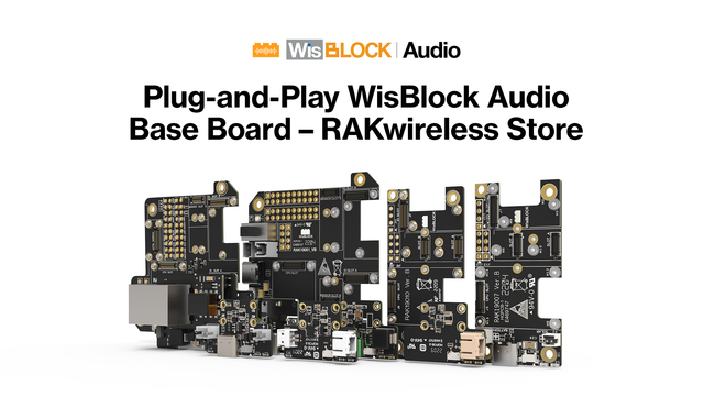 WisBlock Audio Base Board