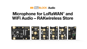 Microphone for LoRaWAN and WiFi Audio