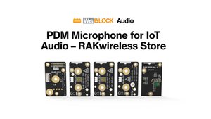 PDM Microphone for IoT Audio