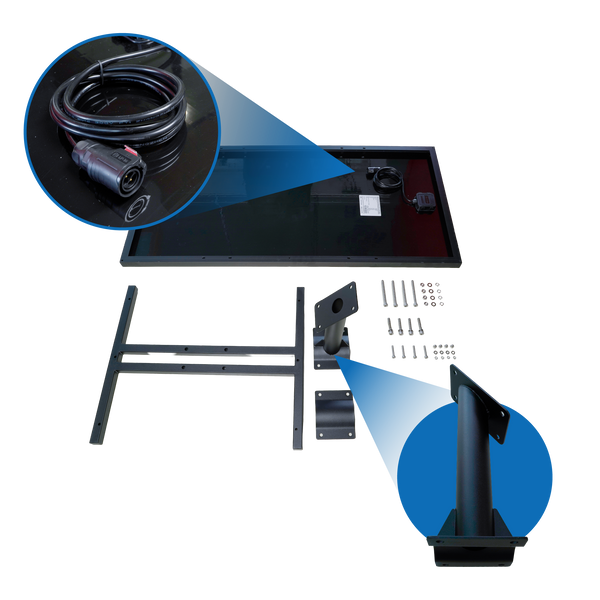 Solar Panel Kit for Battery Plus | Off-grid solar power solution optimized for Battery Plus systems