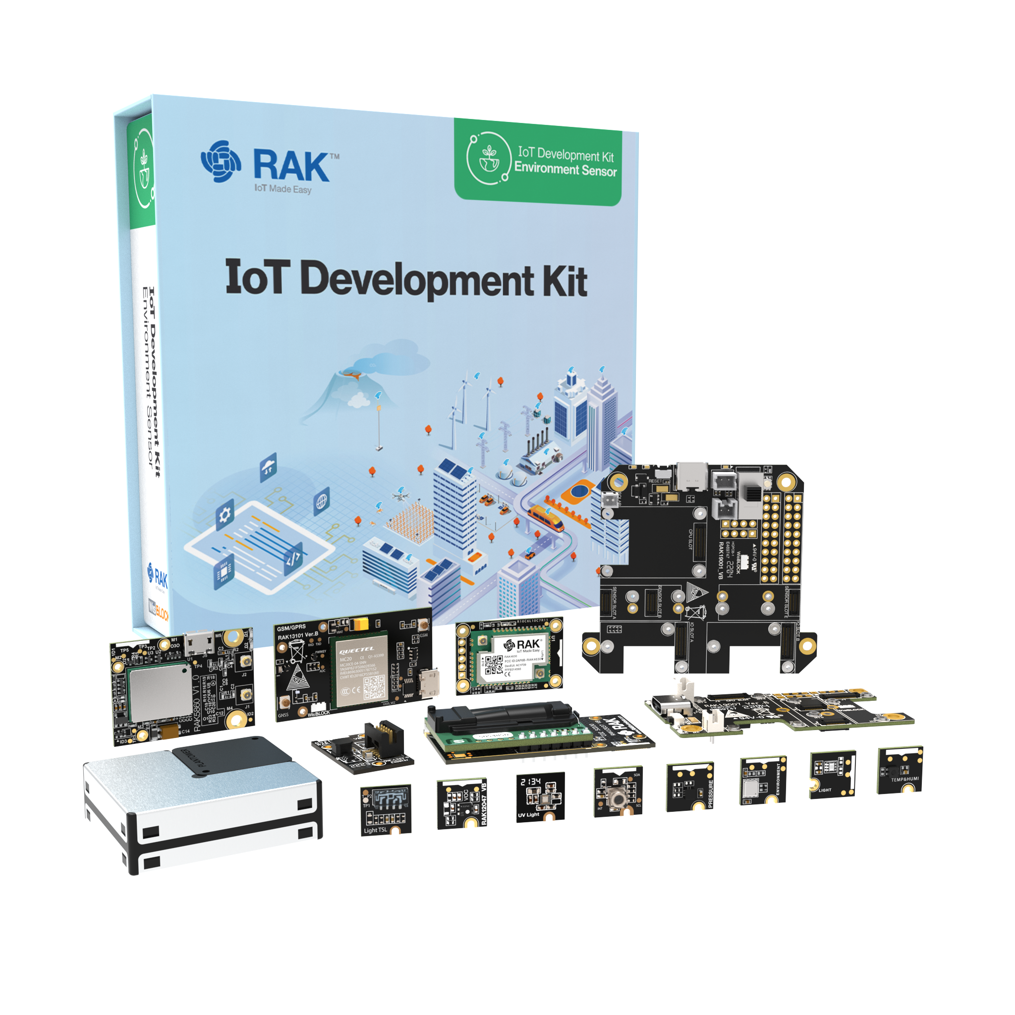 WisBlock Environment Sensor Kit | IoT Development Kit