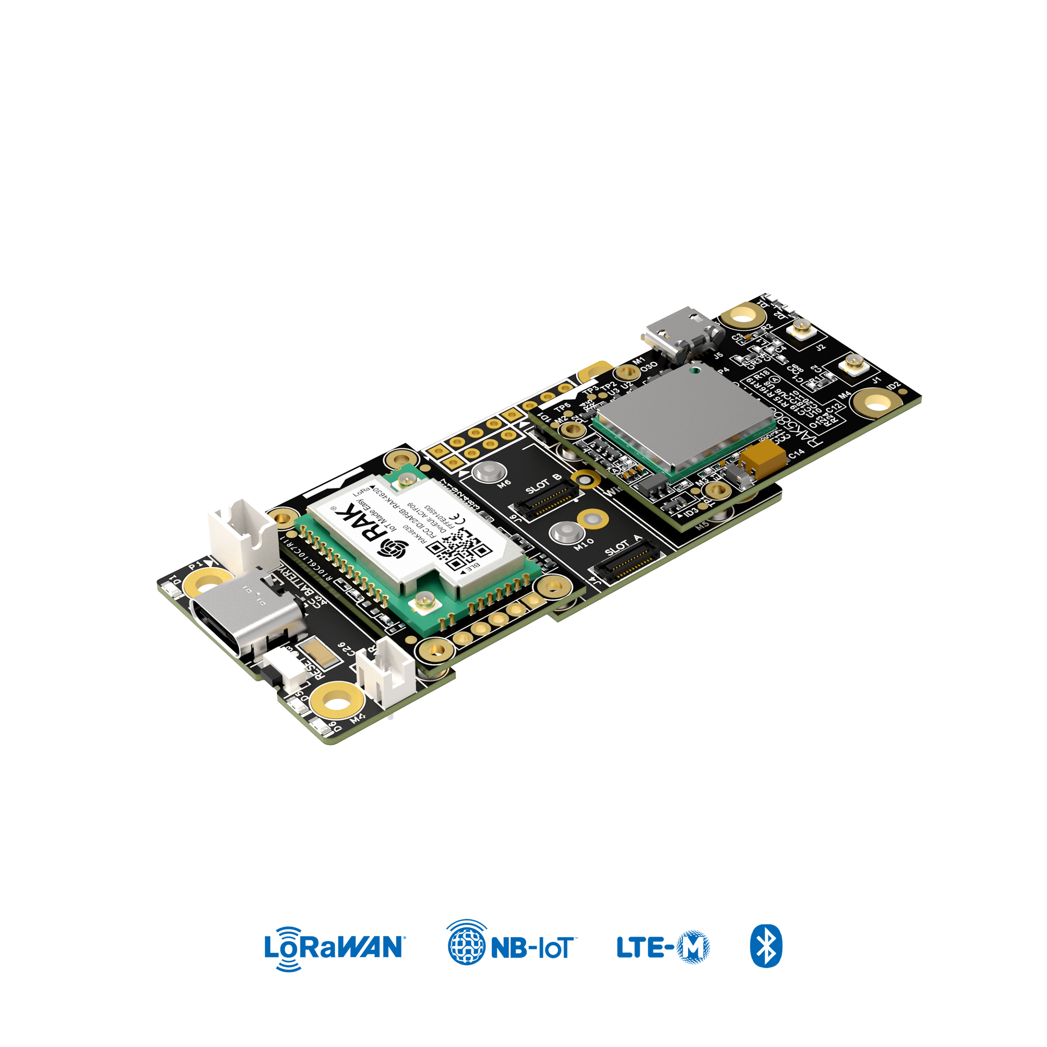 Smallest Arduino Lte Module Link.ONE - LTE-M NB-IoT LoRaWAN Device based on nRF52840, SX1262 and B