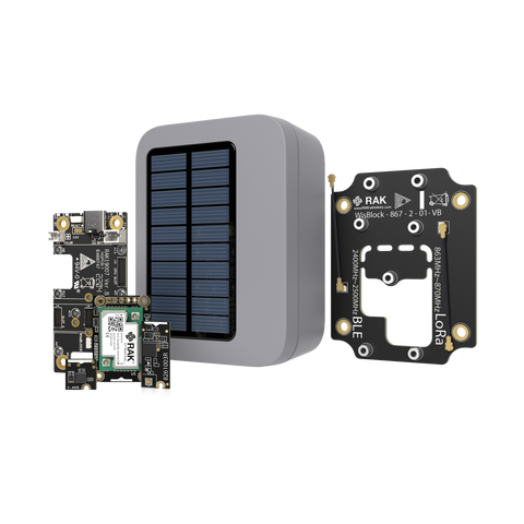 WisBlock Kit 2 | LoRa-based GPS Tracker with Solar Panel