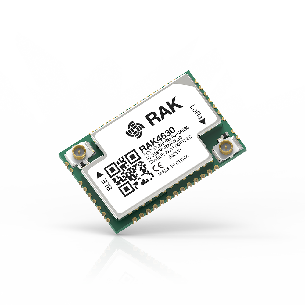RAK4630: LoRaWAN Bluetooth module based on Nordic nRF52840 BLE 5.0 & Semtech SX1262