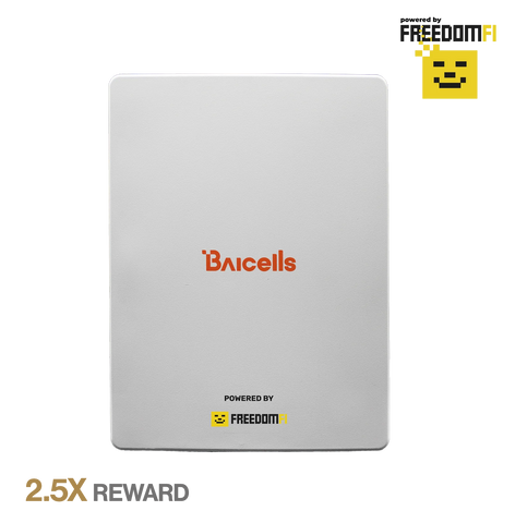 Baicells Nova 430H Outdoor Small Cell | Offering reliable outdoor connectivity, Compact Unit stands as another top choice for Helium 5G | Reward weight: 2.5X