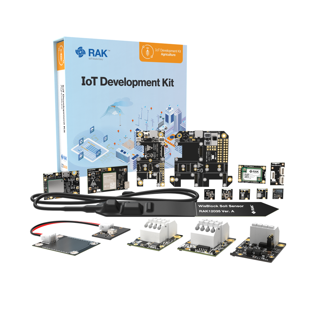 Smart Agriculture Kit with Soil Moisture, UV and Environment Sensors