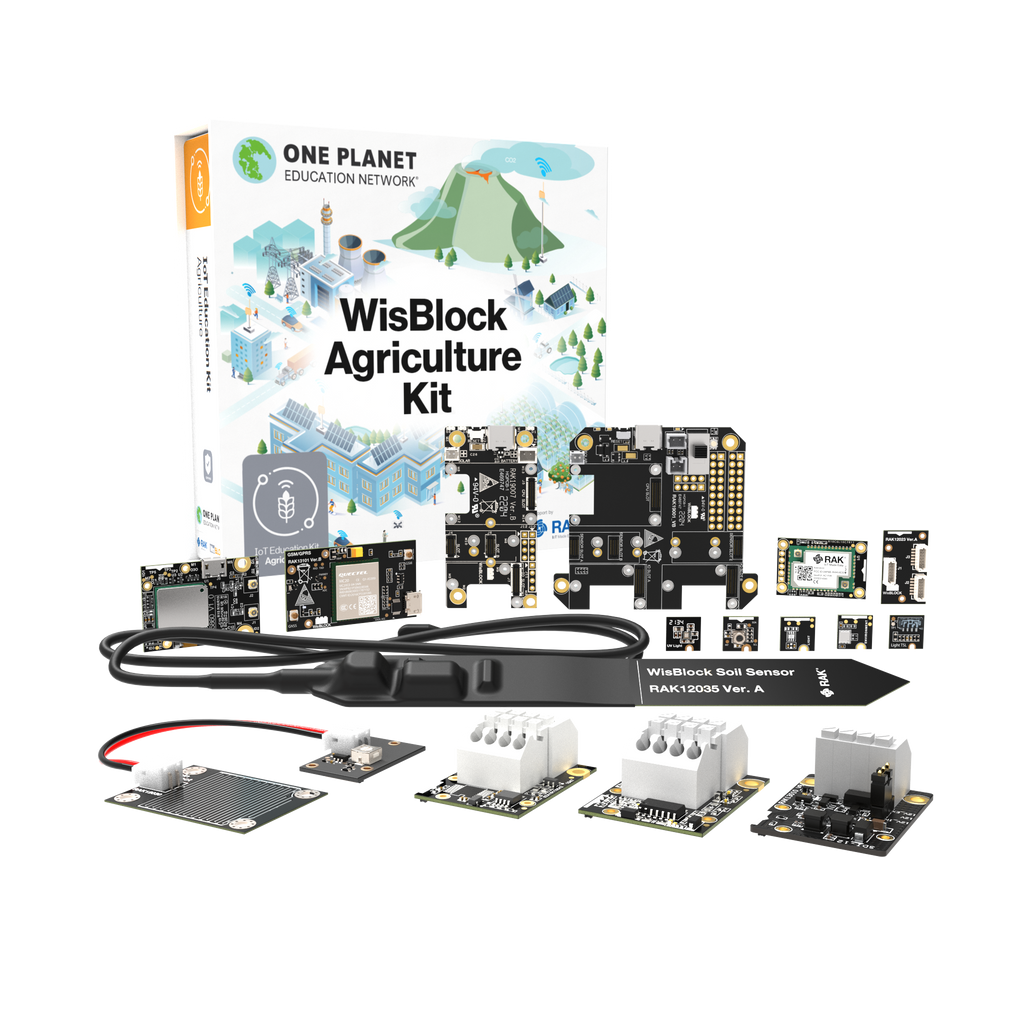Smart Agriculture Kit with Soil Moisture, UV and Environment Sensors