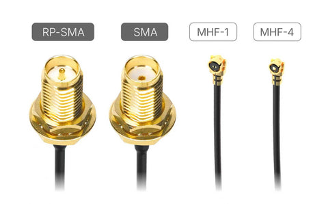 MHF to RP-SMA / SMA Connector