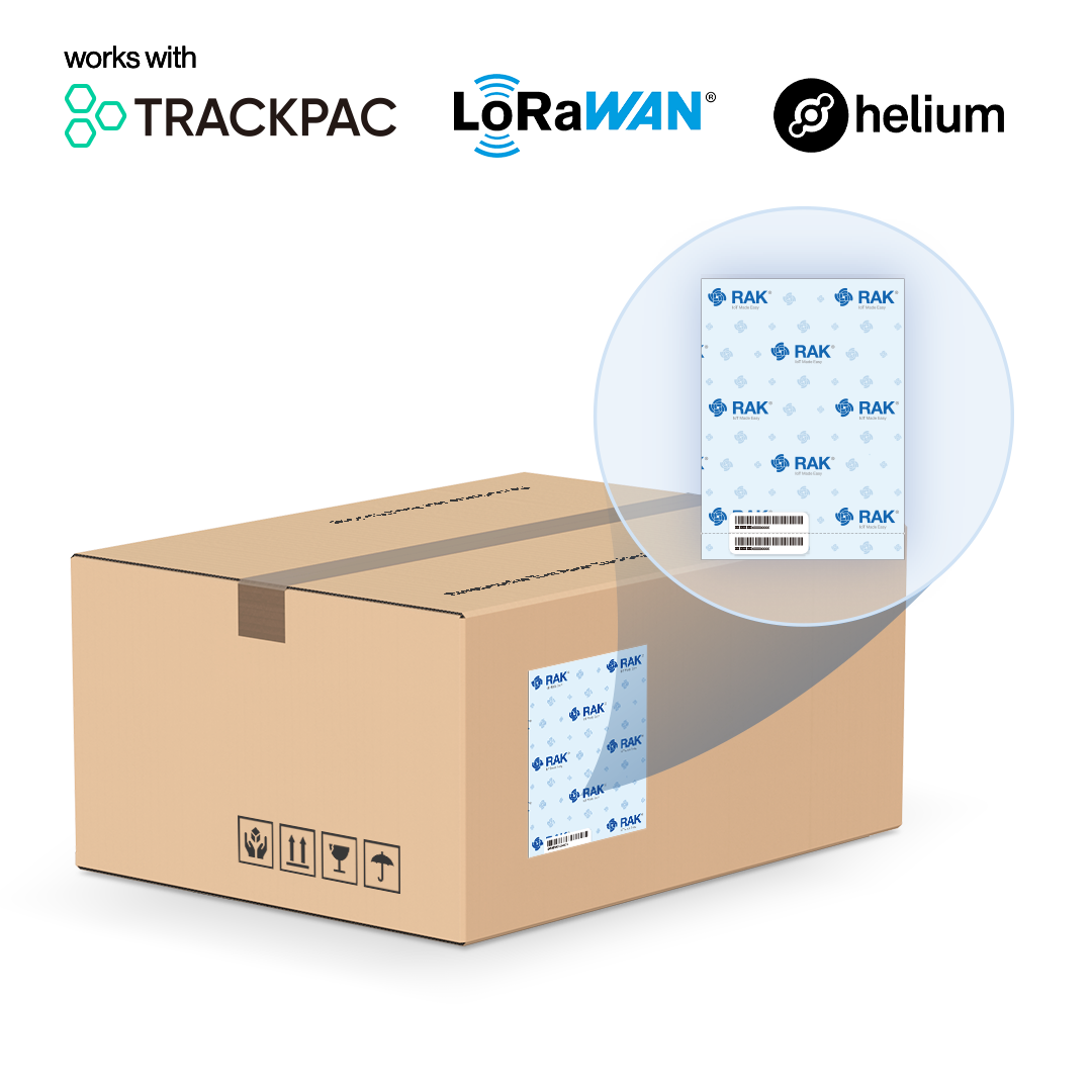 Tempat Rak Sticker RAK2270 Sticker LoRaWAN® tracker and temperature monitoring