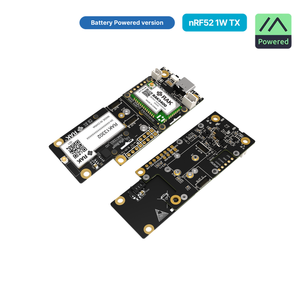 WisMesh 1W Booster Starter Kit | Complete 1W Meshtastic node with flexible power options (battery/external) | RAK10724