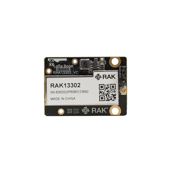 RAK13302 1W Module for LoRa® | 1W module featuring the SX1262 transceiver and SKY66122 booster for long-range and stable wireless networks | RAK13302