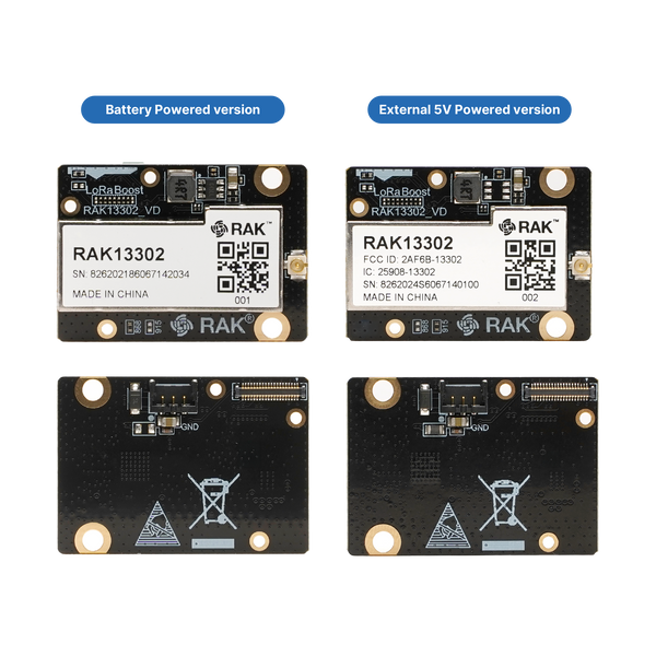 1W Module for LoRa® with SX1262 + SKY66122 Booster | 1W module for long-range and stable wireless networks | RAK13302
