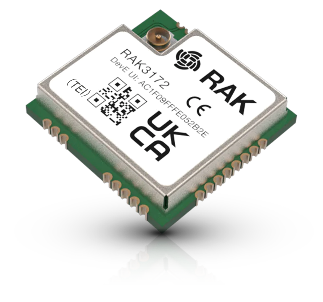 RAK3172 STM32WLE5 LoRaWAN Module for Lora and Lorawan connectivity