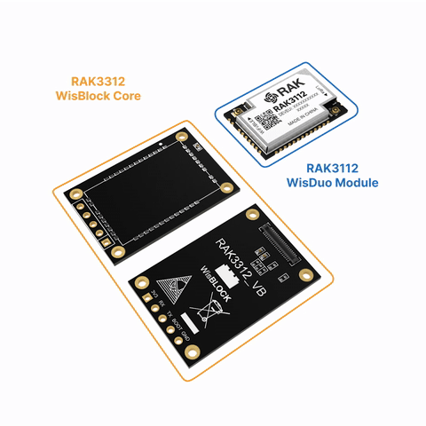 Espressif ESP32-S3 WiFi BLE Dual Core Module for LoRaWAN® with LoRa SX1262 | RAK3312