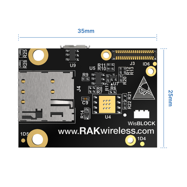 NB-IoT LTE CAT M1 Quectel BG77 | Cellular IoT Module | RAK5860