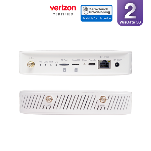 WisGate Edge Lite 2 Verizon | Verizon-Certified Indoor Gateway for LoRaWAN® | RAK7268CV2-V