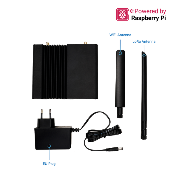 WisGate Connect Router | Industrial edge router with 4 Ethernet ports, MiniPCIe expansion, and CM4/CM5 support | RAK7392