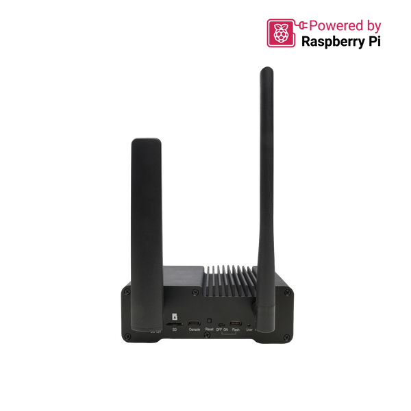 WisGate Connect Router | Industrial edge router with 4 Ethernet ports, MiniPCIe expansion, and CM4/CM5 support | RAK7392