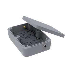 Unify Enclosure IP67 150x100x45mm with pre-mounted M8 5 Pin and RP-SMA antenna IP Rated connectors