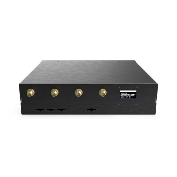 Enclosure for the WisGate Connect | Durable metal enclosure with antenna access and OLED display window