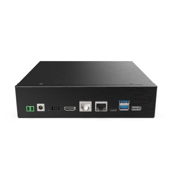 Enclosure for the WisGate Connect | Durable metal enclosure with antenna access and OLED display window