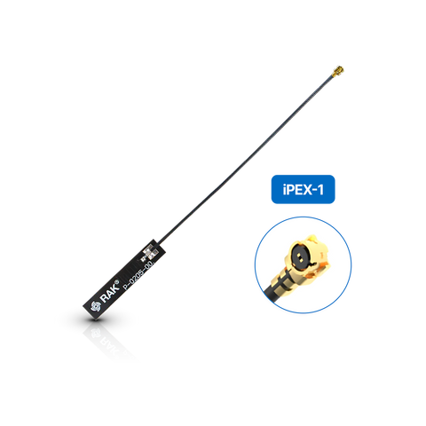 PCB Antenna for LoRa® iPEX-1/MHF-1 | Compatible with RAK4630/ RAK11300/ RAK3172/ RAK4631/ RAK11310/ RAK3372/ RAK11722 Modules