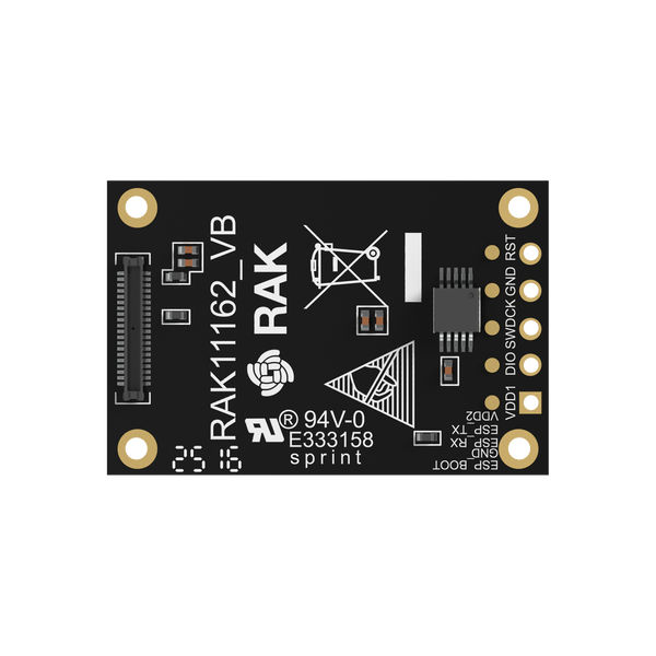 WisBlock Dual-Core Board for RAK11160 |  ESP32-C2 + STM32WLE5 Module for LoRaWAN® with WiFi & BLE | RAK11162