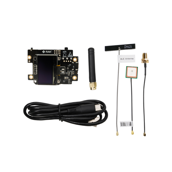 WisMesh Base Board for Meshtastic LoRa Mesh Network, featuring an nRF52840 with Meshtastic firmware