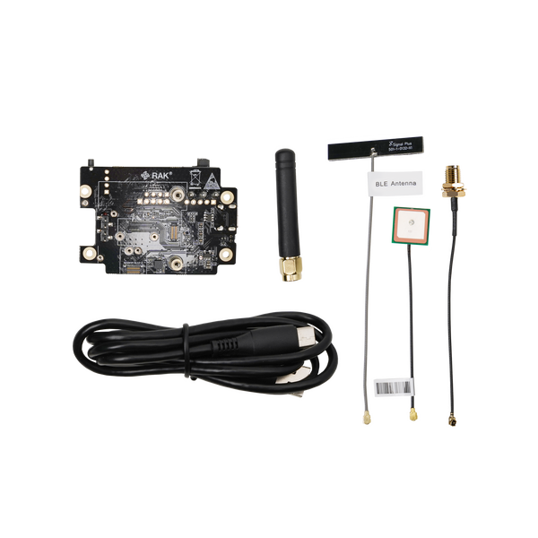 WisMesh Base Board for Meshtastic LoRa Mesh Network, featuring an nRF52840 with Meshtastic firmware