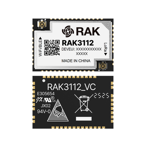 ESP32-S3 + SX1262 Module for LoRa® | Built for Edge AI, Mesh Networking, and Smarter Embedded Devices | RAK3112