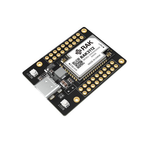 RAK3112 Breakout Board | Evaluation board with ESP32-S3 and SX1262 offering LoRa, WiFi, and BLE connectivity for rapid IoT prototyping | RAK3212