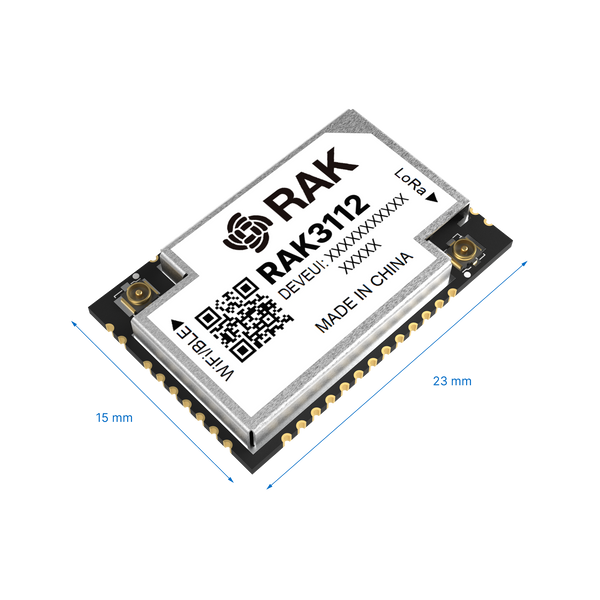 ESP32-S3 + SX1262 Module for LoRa® | Built for Edge AI, Mesh Networking, and Smarter Embedded Devices | RAK3112