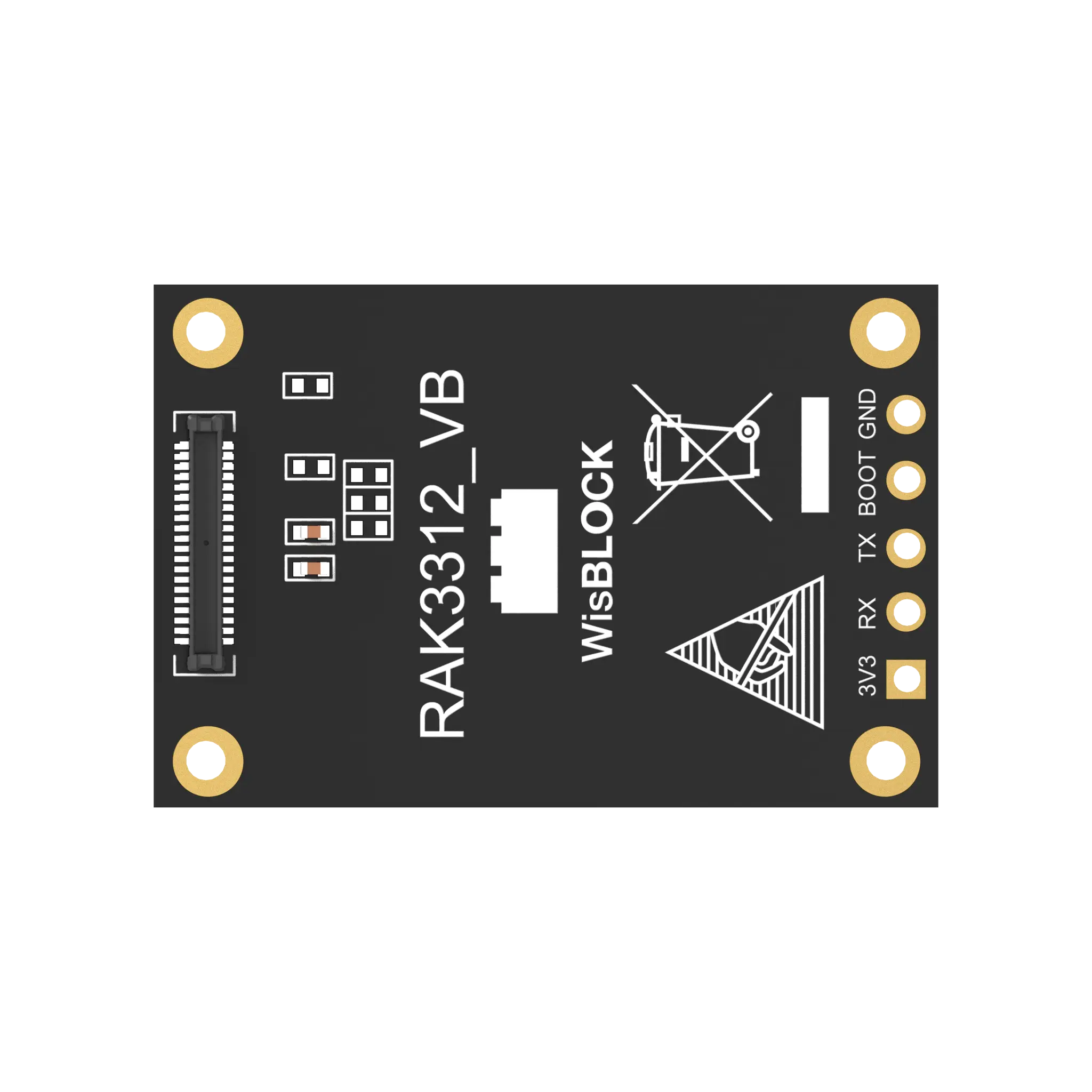 WisBlock RAK3312 – ESP32-S3 Low Power LoRaWAN WiFi BLE Module