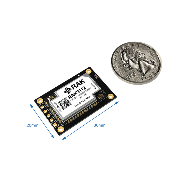 Espressif ESP32-S3 WiFi BLE Dual Core Module for LoRaWAN® with LoRa SX1262 | RAK3312