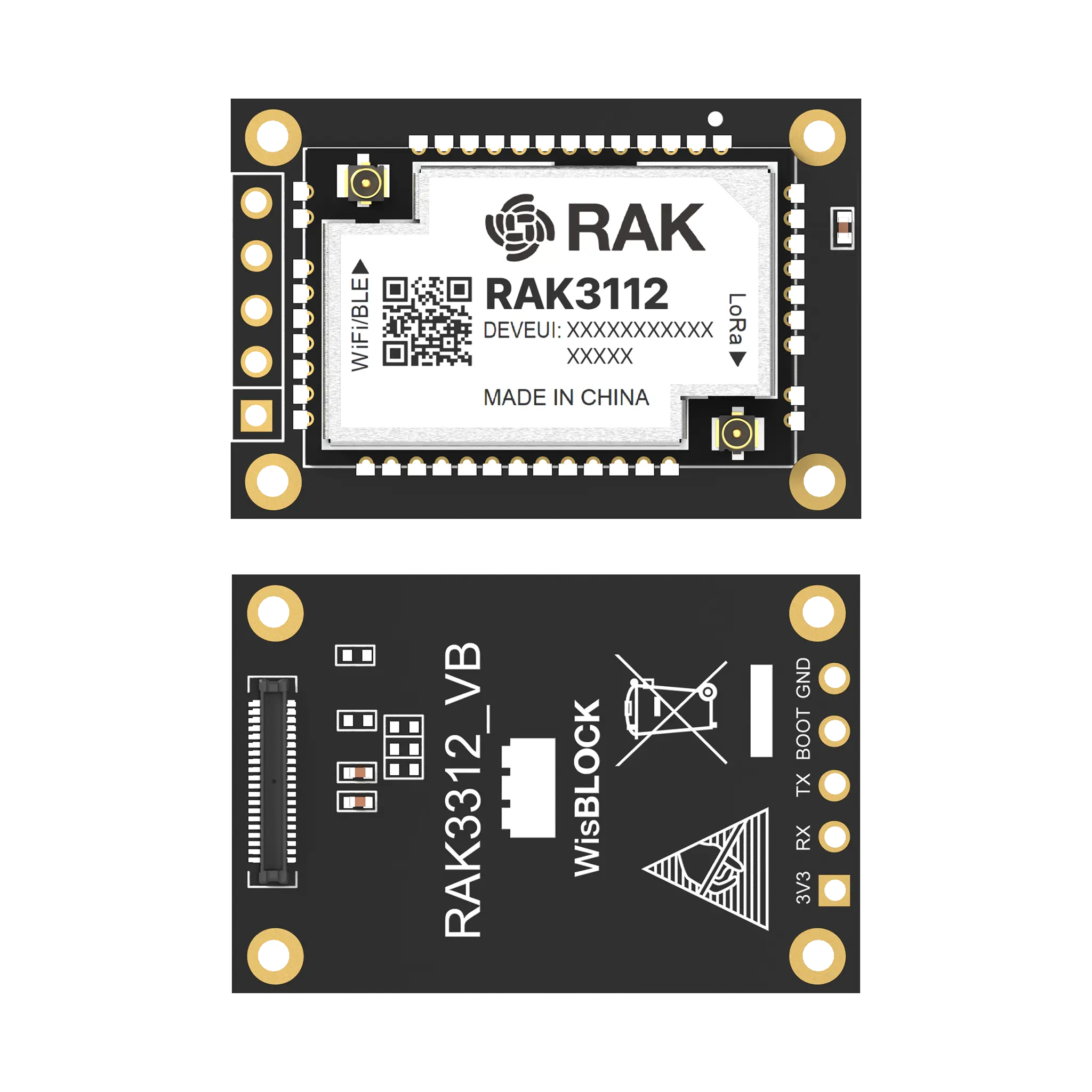 WisBlock RAK3312 – ESP32-S3 Low Power LoRaWAN WiFi BLE Module