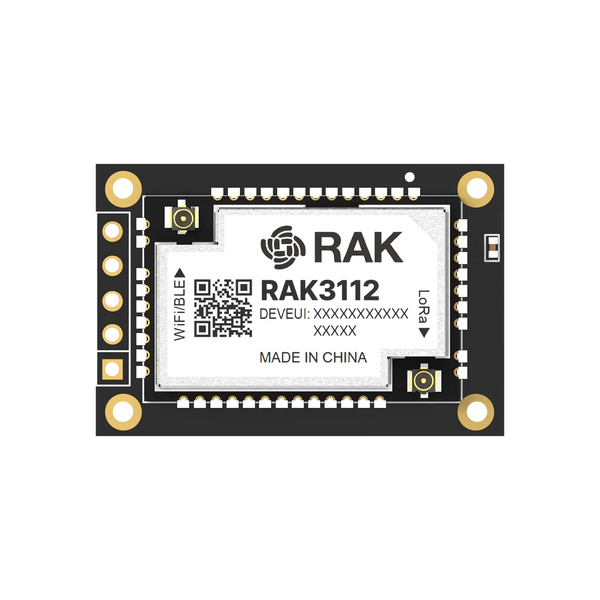 Espressif ESP32-S3 WiFi BLE Dual Core Module for LoRaWAN® with LoRa SX1262 | RAK3312