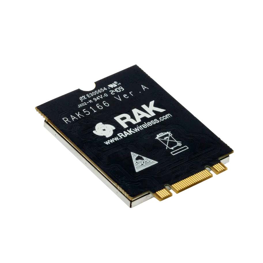 RAK5166/RAK5167 LPWAN Concentrator module: M.2 Form Factor for